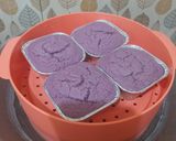 Foto langkah ke 3 dari resep Flan Ubi Ungu (Sweet Potato Flan, ala Kaledonia Baru).