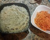 Foto del paso 1 de la receta: Arroz integral sin sal, con vegetales al dente (zanahoria, cebolla y pimentón)