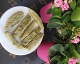 Hình bước làm 5 của món Bánh cốm chuối ăn dặm