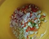 A picture of step 2 of Corn BHEL.