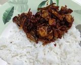 Foto langkah ke 7 dari resep Kering Kentang Tempe & Teri Pedas Manis.