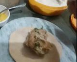 A picture of step 10 of Aloo Paratha.