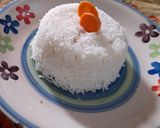 स्टीम राइस (stream rice recipe in Hindi) रेसिपी चरण 3 फोटो