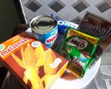Foto langkah ke 1 dari resep 7. Silky Puding Milo Oreo.