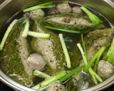 Hình bước làm 7 của món Canh mướp đắng nhồi thịt
