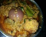 A picture of step 5 of Rajasthani aloo pyaaj paneer ki sabji.