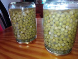 Arvejas secas en conserva