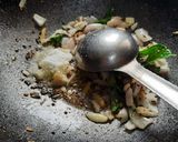A picture of step 5 of Dal palak (spinach dal).