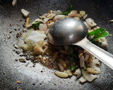 A picture of step 5 of Dal palak (spinach dal).