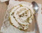Une image de l'étape 8 de Bouza ou glace orientale à la pistache.