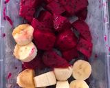 Foto langkah ke 1 dari resep Sorbet Buah Naga Merah.