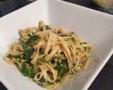 Foto del paso 2 de la receta: Pasta con salsa de trufa negra y rúcula