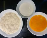 Hình bước làm 2 của món Mực chiên xù