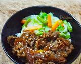 Gyudon / Beef Bowl langkah memasak 6 foto