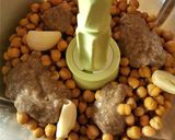 Une image de l'étape 4 de Houmous.