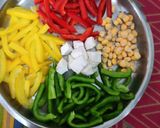 A picture of step 1 of पास्ता इन रेड सोस.
