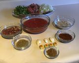 A picture of step 1 of California Farm Winter Chili Dinner- Meat and Non-Meat Versions.