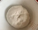 A picture of step 2 of PIZZA packed with Japan’s rich umami… Miso, sweet red bean paste, kombu, and cherry leaves.
