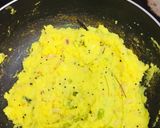 A picture of step 10 of Rava Upma.