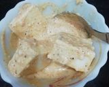 A picture of step 1 of Paneer Tikka Multigrain Open Bread Sandwich.