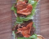 Foto langkah ke 3 dari resep Beef Bulgogi Burger.
