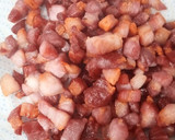 Foto del paso 5 de la receta: Salteado de bimis, setas y espárragos a la mantequilla negra
