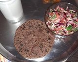A picture of step 1 of Ragi roti.