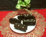 A picture of step 5 of Oreo Biscuits Cake.