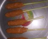 Sate lilit dengan sambal matah langkah memasak 4 foto