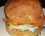 A picture of step 8 of Veg burger.