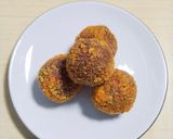 Foto langkah ke 5 dari resep Bola Ubi Ungu Lumer.