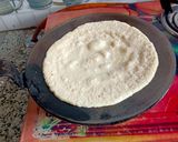 A picture of step 2 of Instant Rava uttapam (Suji uttapam).