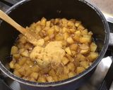 Une image de l'étape 8 de Confit de pommes au brandy, vanille et cannelle.