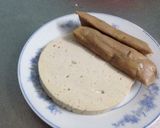 Hình bước làm 1 của món Bánh cuốn chả