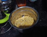 A picture of step 1 of Moong dal premix.