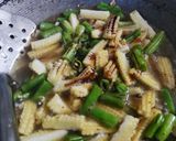Foto langkah ke 3 dari resep 9. Tumis Buncis Putren/Jagung Muda sederhana.