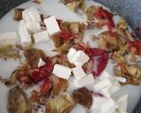 Foto del passaggio 3 della ricetta Cereali con carciofi, formaggio spalmabile e pancetta croccante