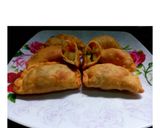 Foto langkah ke 5 dari resep Pastel isi sayur (tanpa cetakan).
