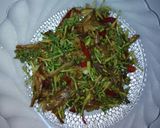 Foto langkah ke 8 dari resep Tumis Bunga Pepaya.