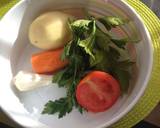 Pirított reszelt tészta leves, tojással és tepertőbőrrel recept lépés 2 foto