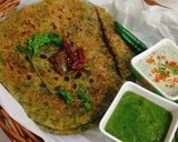 बथुआ आलू पराठा(bathua aalu paratha recipe in Hindi) रेसिपी चरण 4 फोटो