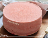 Foto langkah ke 6 dari resep Ogura Cake Strawberry Yoghurt Cottony Cake with Fresh Strawberry.