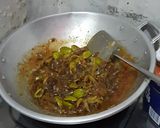 Foto langkah ke 5 dari resep Krecek, pepaya & pete pedas.