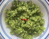 A picture of step 1 of Broccoli and Aloo Thepla.