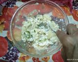 A picture of step 2 of Sabudana Vada.