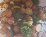 One pan steak, potatoes & broccoli recipe step 1 photo