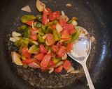 A picture of step 5 of Paneer tawa butter masala.