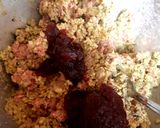 A picture of step 3 of My Christmas Stuffing 💖.