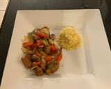 A picture of step 7 of Pork Stir Fry.