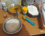 Foto langkah ke 1 dari resep Bolu marmer 4 telur rumahan.